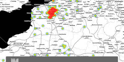 Animated map of First World War Casualties